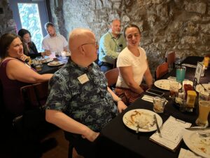 NACADA Summer Institute participants from UW System institutions at the June 28, 2023, UW System meeting and reception. 