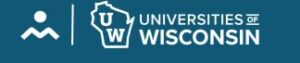 Mantra Health logo on the left and Universities of Wisconsin logo on the right