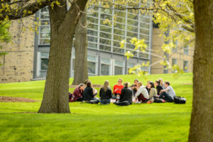 UW-Madison students in spring