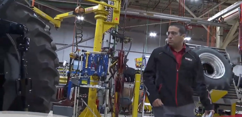 Photo of UW-Parkside alumnus Emilio Ruffolo, who works at CNH Industrial