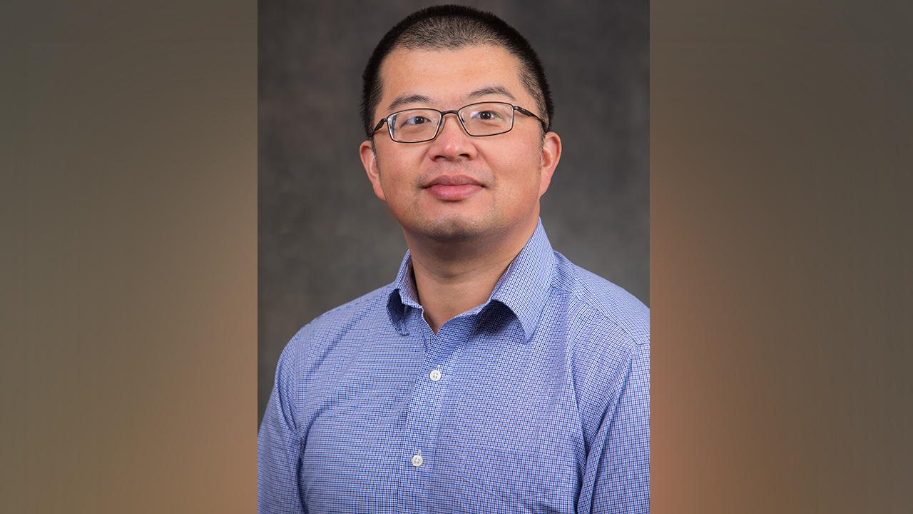 Photo of Dr. Xiaoguang Ma, assistant professor of electrical and computer engineering.