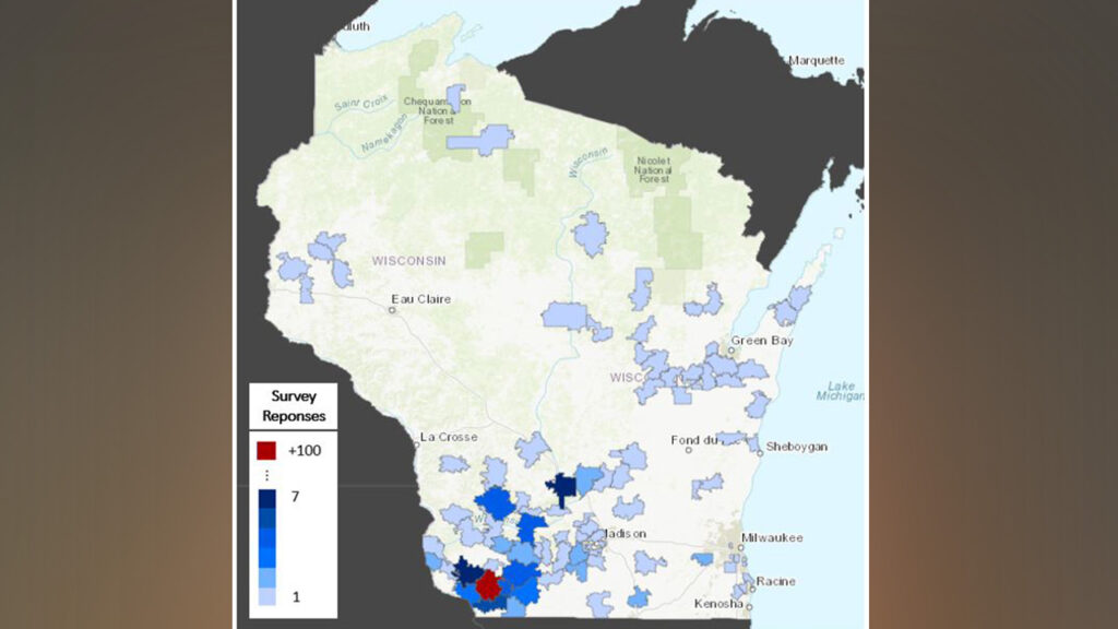 Image of survey responses