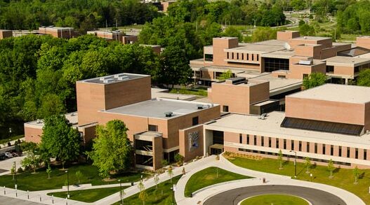 Photo of UW-Parkside taken from the air