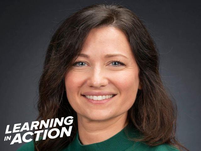 Photo of UW-Parkside student and geoscience major Angie Rayniak