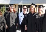 graduates in caps and gowns