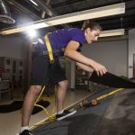 Roof built underground at UW-Whitewater puts safety to the test