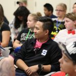 Students from around Wisconsin listen to Professor Tamara Brantmeier discuss careers in art and design during a PreCollege program at UW-Stout.