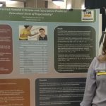 Undergraduate psychology student Haley Branback presented her research on the effects of parental criticism at UW-Milwaukee’s Undergraduate Research Symposium. (Photo courtesy of Haley Branback)
