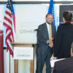 Governor Walker and UW Oshkosh Chancellor Leavitt