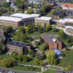 Photo of aerial view of UW-Superior campus
