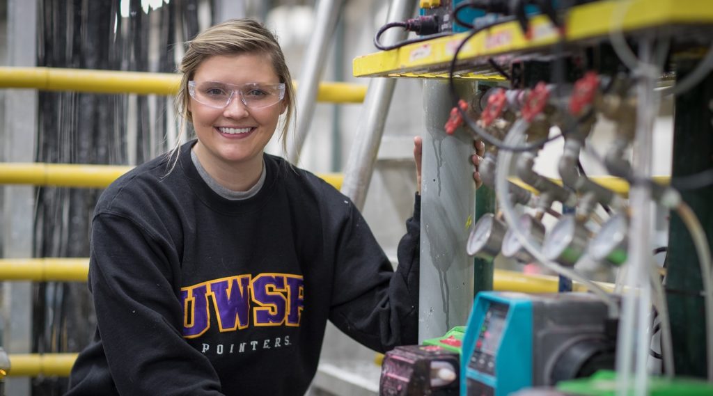 Chemical engineering student finds her passion, career at UWStevens