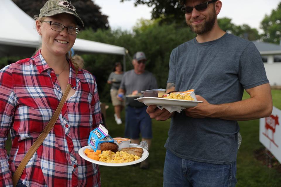 UWPlatteville’s Pioneer Farm hosted Lafayette County Dairy Breakfast