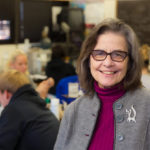 Photo of Dr. Marilyn Tufte, who is celebrating 50 years of teaching biology at UW-Platteville