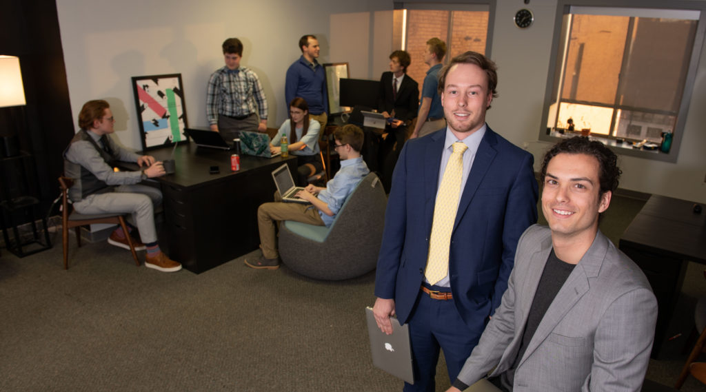 UWEau Claire student ingenuity at work Clearwater Labs consulting