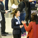 Photo of UW-Madison career fair