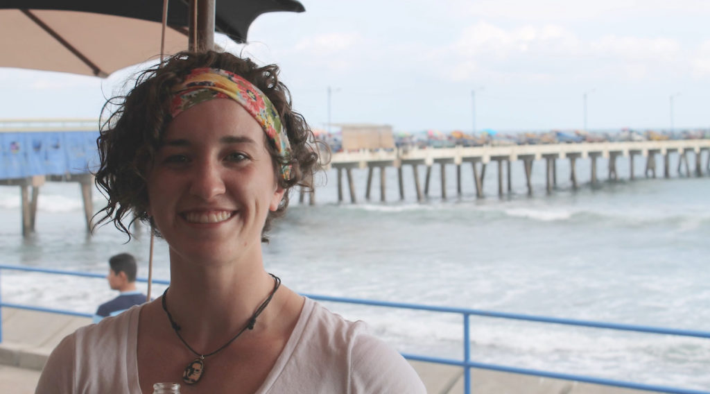 Photo of Kayla White, UW-Whitewater student who studied abroad in El Salvador