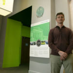 Photo of Carter O’Brien, who was driven to deepen his expertise as the Sustainability Officer at Chicago’s Field Museum and is now a student in the Sustainable Management master’s program