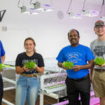 Ribbon-cutting ceremony at UW-Platteville for new hydroponics student-managed business