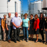 Photo of U.S. Senator Tammy Baldwin visiting the new ballast water treatment facility at UW-Superior.