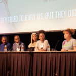 Photo of a panel at a UW-La Crosse Hate/Bias Response Symposium
