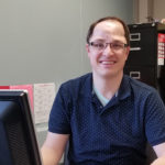 Photo of Nick Grunseth, , an Eau Claire TV meteorologist who switched careers to work with special needs teens at Chippewa Falls Senior High School.