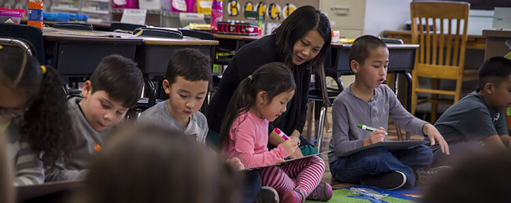 Photo of Hmong education classroom (UW-Whitewater)