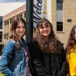 Photo of UW-Superior students, including Madison Hale