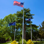 Photo of flags