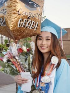 Photo of Seng Moua, who became the second-ever valedictorian at Eau Claire North High School to have come up through the Upward Bound program at UW-Eau Claire. Seng earned a 35 on the ACT, completed high school with a 4.0 cumulative GPA, and will attend Stanford.