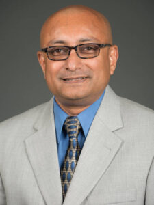 Photo of Dr. Sudeep Bhattacharyay, associate professor of chemistry and biochemistry