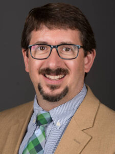 Photo of Dr. James Boulter, professor of chemistry and biochemistry, and public health and environmental studies