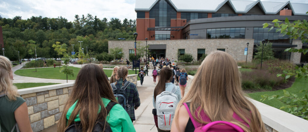 Photo of UW-Eau Claire campus scene