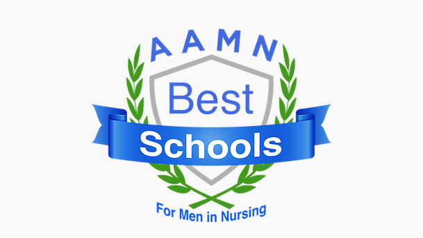 Logo for AAMN Best Schools for Men in Nursing