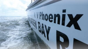 Photo of Phoenix boat from Grant Report cover