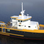 Rendering of new research vessel Maggi Sue (UW-Milwaukee)