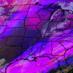 Satellite image: In 2021, the GOES-R Fog and Low Stratus satellite product became operational in National Weather Service offices across the country. Helping airlines and passengers avoid costly delays and warning smaller aircraft of potential danger. Credit: Corey Calvert