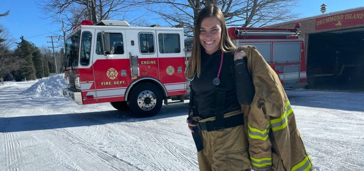 Photo of Riley Autore, a sophomore at UW-Green Bay, Marinette Campus