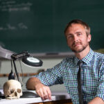 Photo of University of Wisconsin Oshkosh Associate Anthropology Professor Jordan Karsten