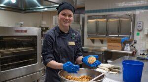 Photo of Brookelyn Heiss, UW-Stevens Point student who won a top state honor in dietetics