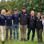 Photo of UW-Platteville senior Isaac Nollen (pictured fourth from left), who was on the four-person American soil judging team that took first place at last month’s International Soil Judging Competition in Scotland.