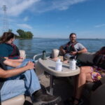 Photo of K-12 educators attending a workshop to learn about freshwater education