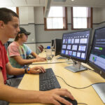 Photo of summer coding camp participants at UW-Platteville