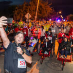 Photo of UW Oshkosh's Run With the Cops event benefiting Special Olympics