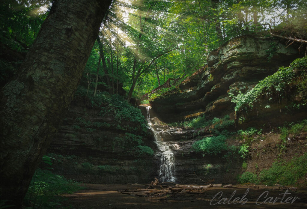 Photo of Devil’s Punchbowl, protected by the Landmark Conservancy, near Menomonie. / Caleb Carter photo