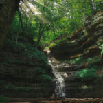 Photo of Devil’s Punchbowl, protected by the Landmark Conservancy, near Menomonie. / Caleb Carter photo