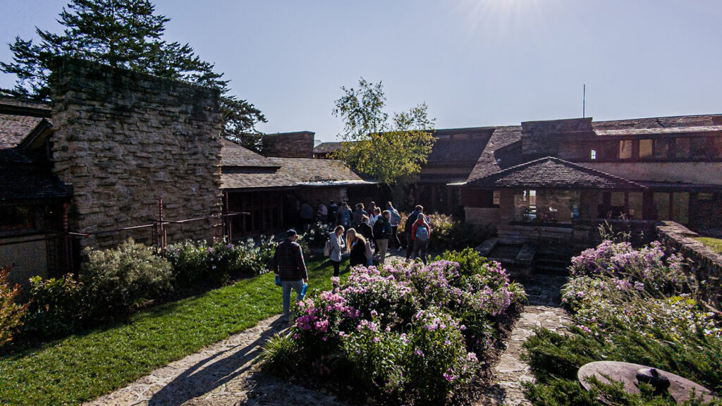 Photo of Taliesin visit