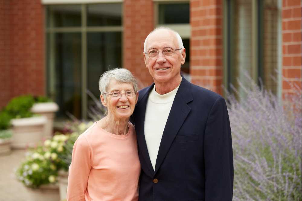 Photo of Ron and Jane Rada, two longtime educators and supporters of UWL, who provided initial funding for the Community Engaged Fellowship program.
