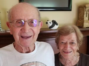 Current photo of Jim and Marge Belisle, Bloomington, Ind.