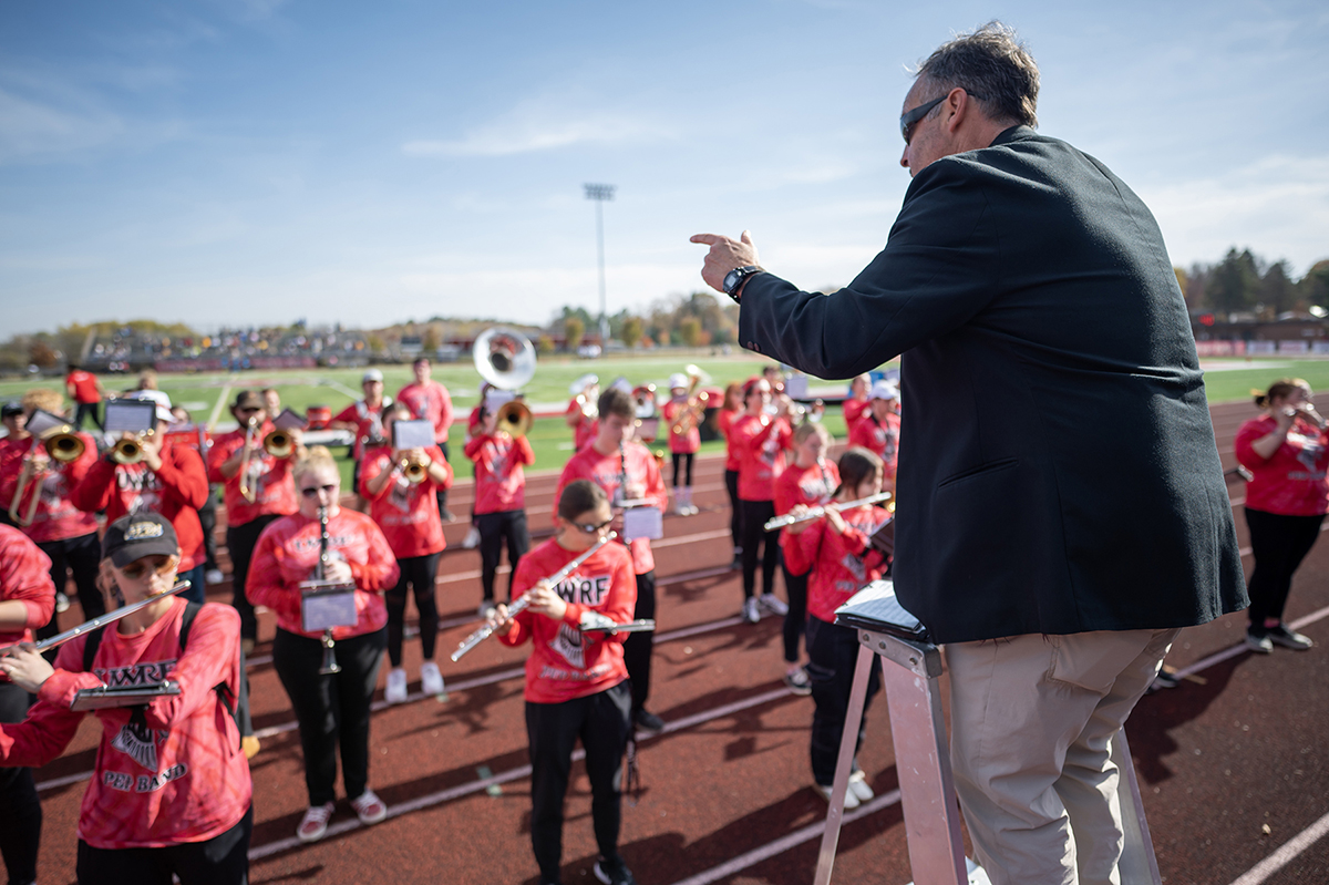 Marching Band returns to UWRiver Falls after 30 years All In Wisconsin