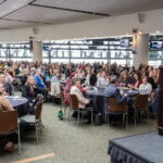 Photo of attendees at the sold-out inaugural Nonprofit Education & Development Network Conference, held on April 5, 2023, at Lambeau Field.